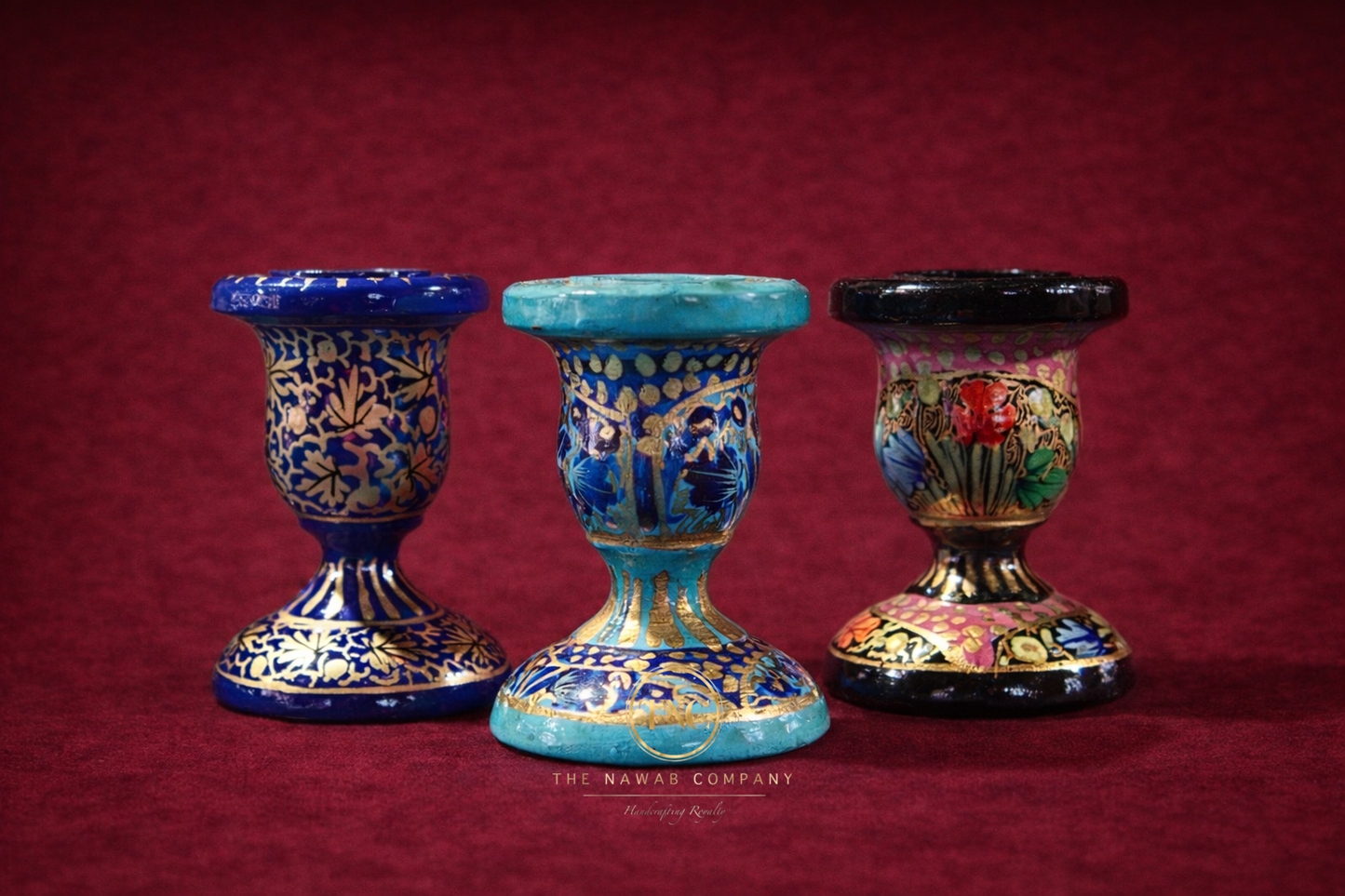 Intricate Handcrafted Paper Machie Vase