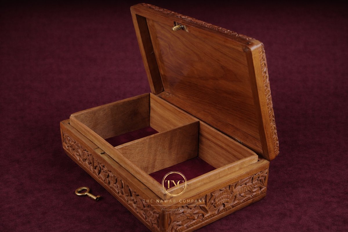 Handcarved Premium Jewelley Box