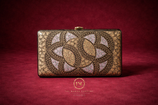 Intricate Handcrafted Paper Machie Ladies Purse