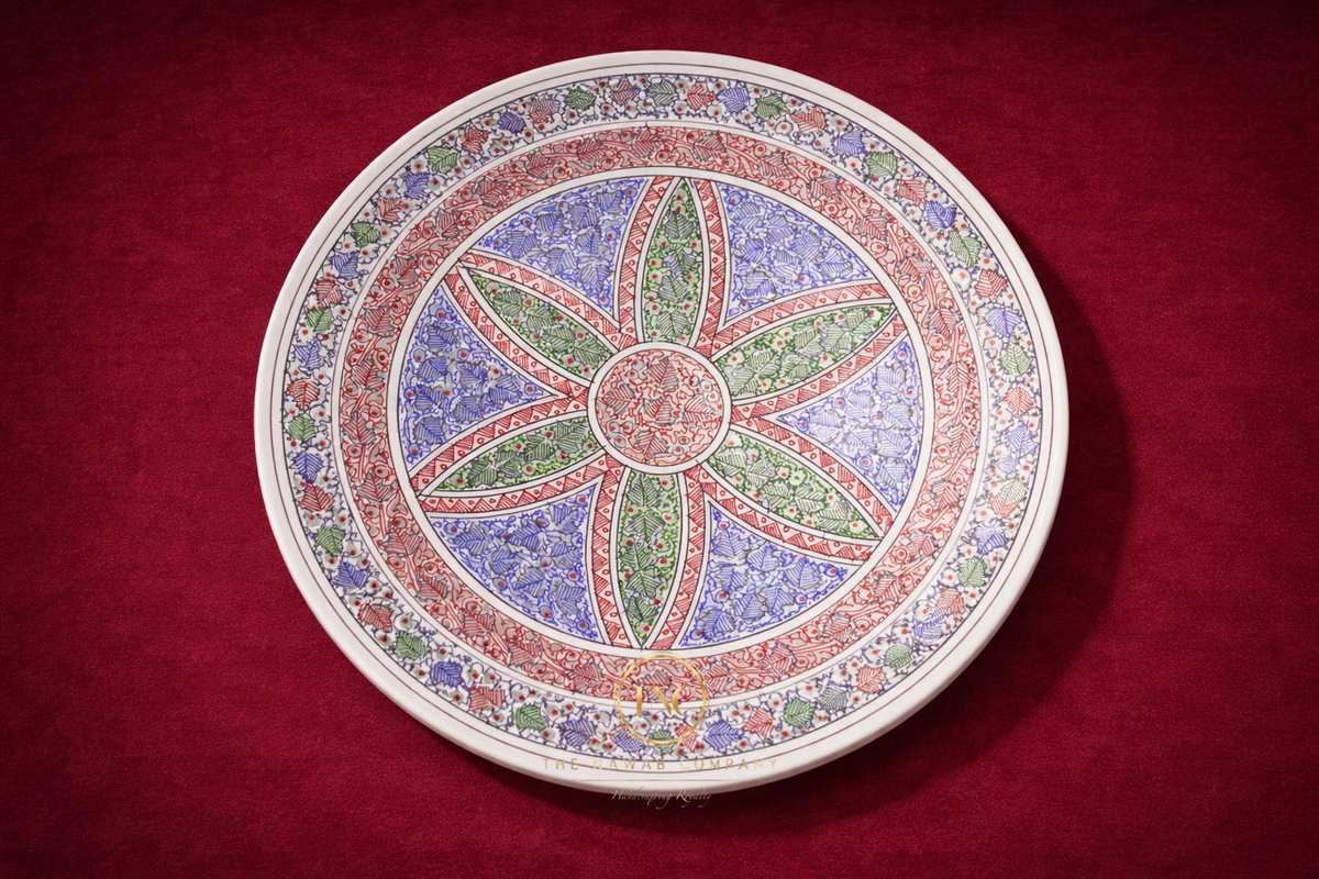 Intricate Handcrafted Paper Machie Wall Décor