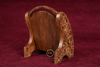 Handcarved Premium Walnut Wood Phone Holder