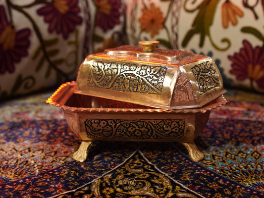 Premium Copper Handcrafted Buttercase
