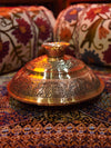 Premium Copper Rice Plate with cover (Handcrafted)