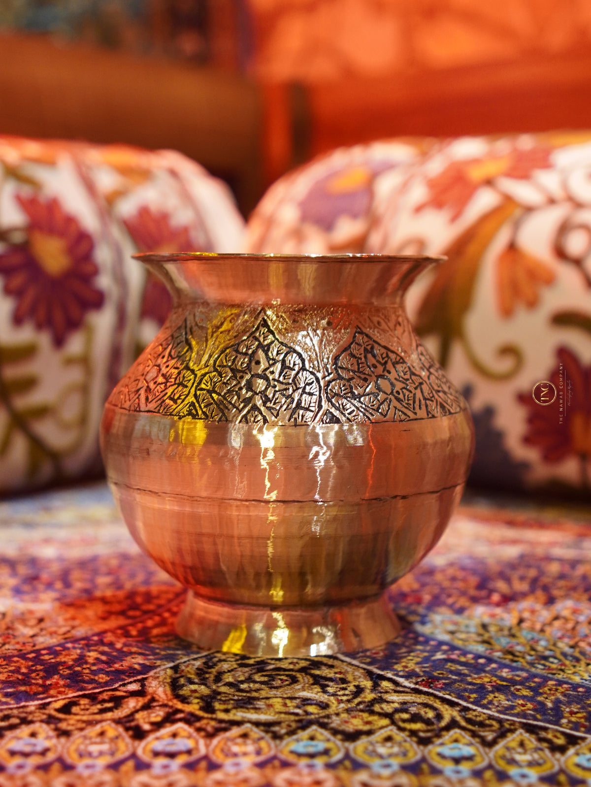 Premium Copper Flower Vase (Large)