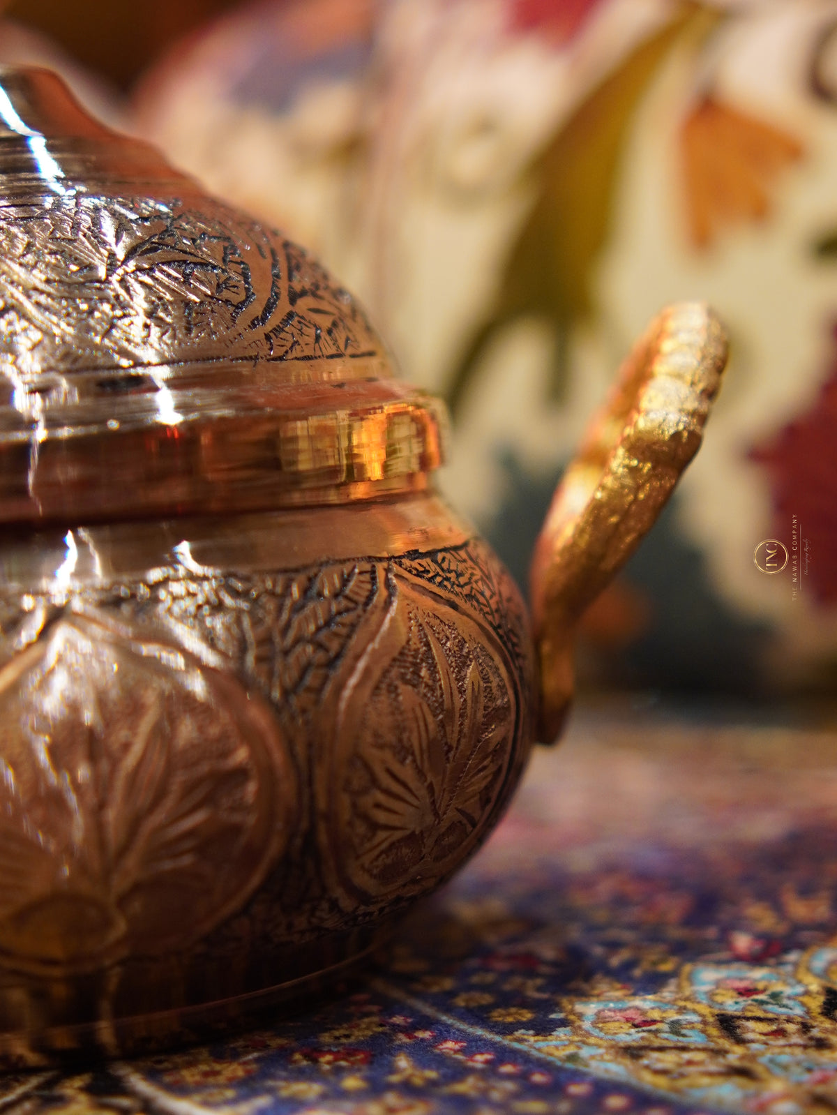 Premium Copper Handcrafted Sabzi Katori (Bowl) Set of 2