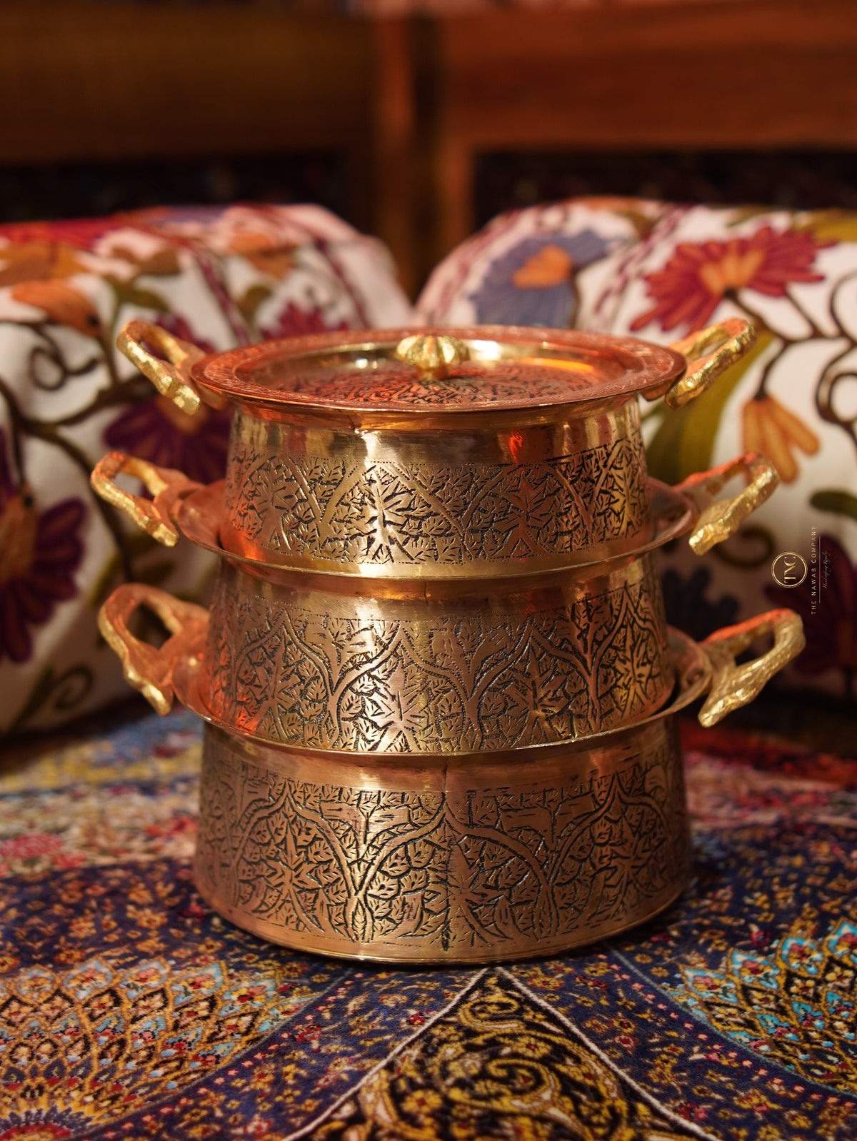 Premium Copper Donga Set of 3