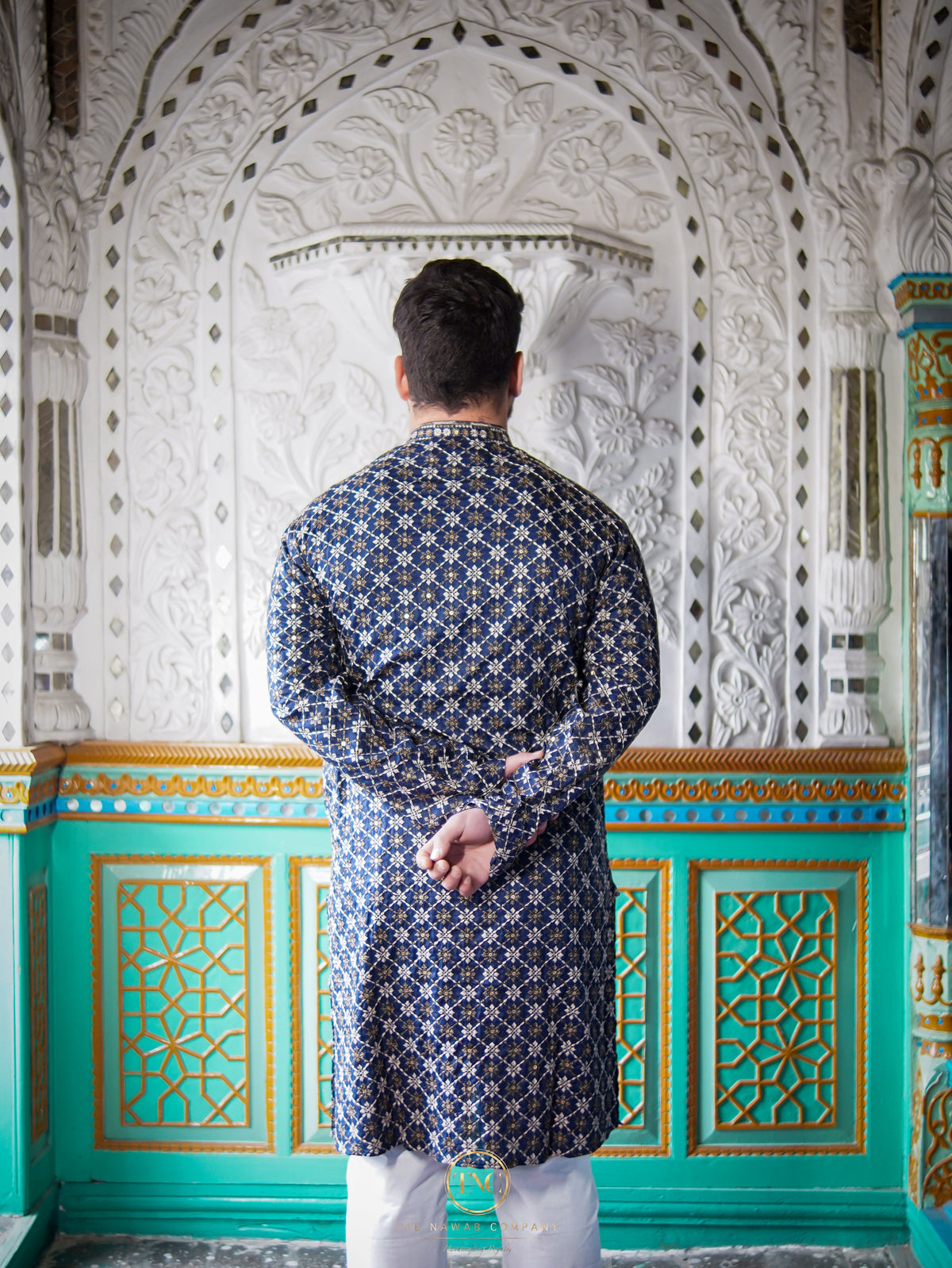 TNC Premium Chikan Kari Kurta Set