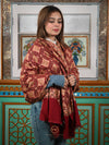 Women's Premium Pure Pashmina Full-Carved Shawl