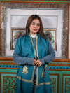 Women's Premium Pure Pashmina Semi-Carved Shawl