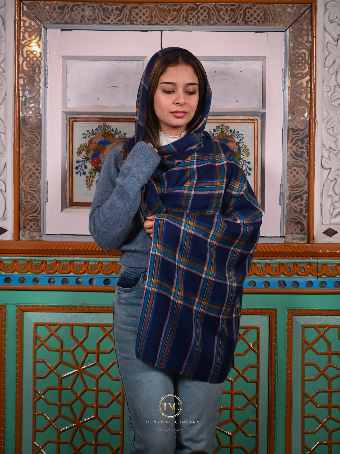 Women's Premium Pure Pashmina Printed Stole