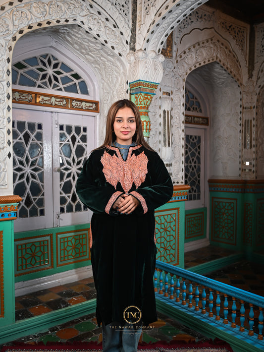 Premium Kashmiri Hand Tilla Pheran
