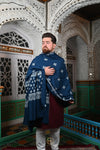 Men's Premium Pure Pashmina Shawl Navy