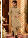 TNC BEIGE PATHANI KURTA