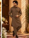TNC BROWN PATHANI KURTA