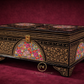 Intricate Handcrafted Paper Machie Book Desk