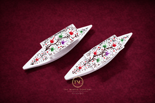 Intricate Handcrafted Paper Machie Shikara