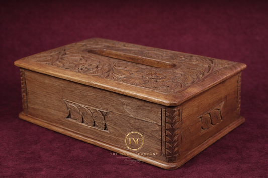 Handcarved Premium Tissue Box