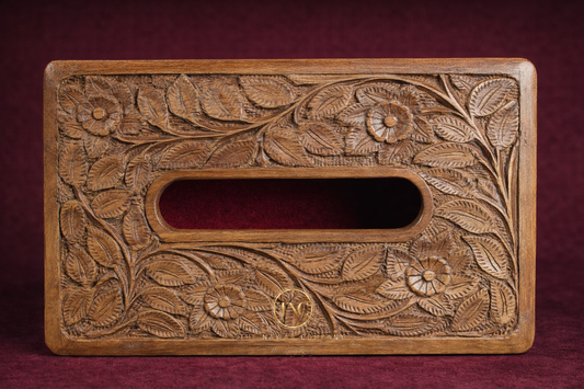 Handcarved Premium Tissue Box