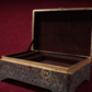 Intricate Handcrafted Paper Machie Book Desk