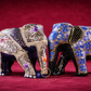 Intricate Handcrafted Paper Machie Elephant Box