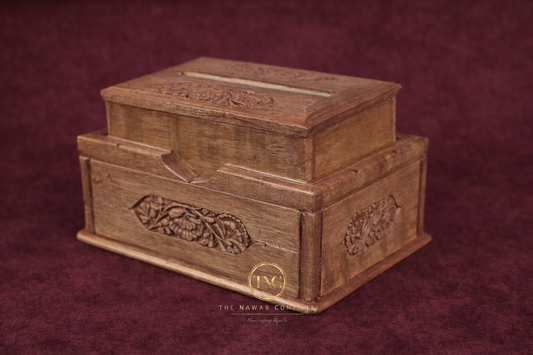 Handcarved Premium Cigarette Case