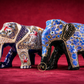 Intricate Handcrafted Paper Machie Elephant Box