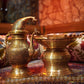 Premium Copper Handcrafted Tash Near ( For Handwash)