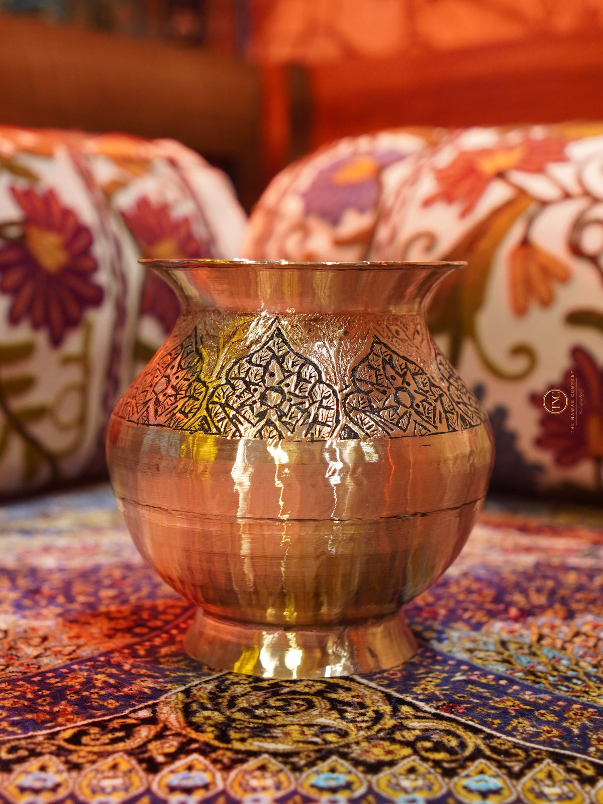 Premium Copper Flower Vase (Large)
