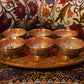 Premium Copper Sabzi Katori Set of 6
