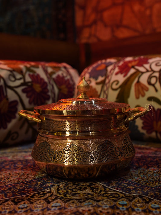 Premium Copper Donga Set of 3