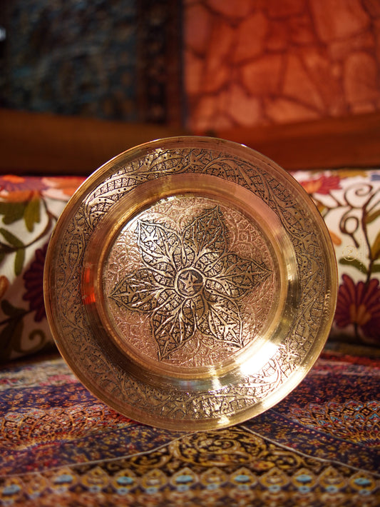 Premium Copper Rice Plate