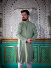 TNC Premium Chikan Kari Kurta Set