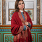 Women's Premium Pure Pashmina Semi-Carved Shawl