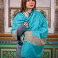 Women's Premium Pure Pashmina Semi-Carved Shawl