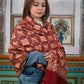 Women's Premium Pure Pashmina Full-Carved Shawl