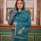 Women's Premium Pure Pashmina Semi-Carved Shawl