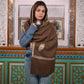 Women's Premium Pure Pashmina Semi-Carved Shawl