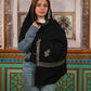 Women's Premium Pure Pashmina Semi-Carved Shawl