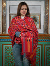 Women's Premium Pure Pashmina Kalam Kari Shawl