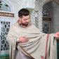 Men's Premium Pure Pashmina Shawl Grey