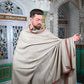 Men's Premium Pure Pashmina Shawl Grey