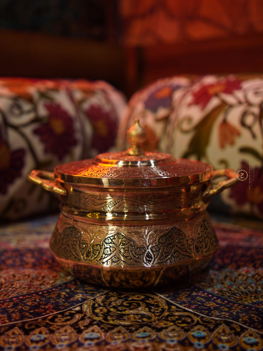 Premium Copper Donga Set of 3