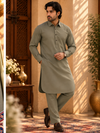 TNC OLIVE PATHANI KURTA